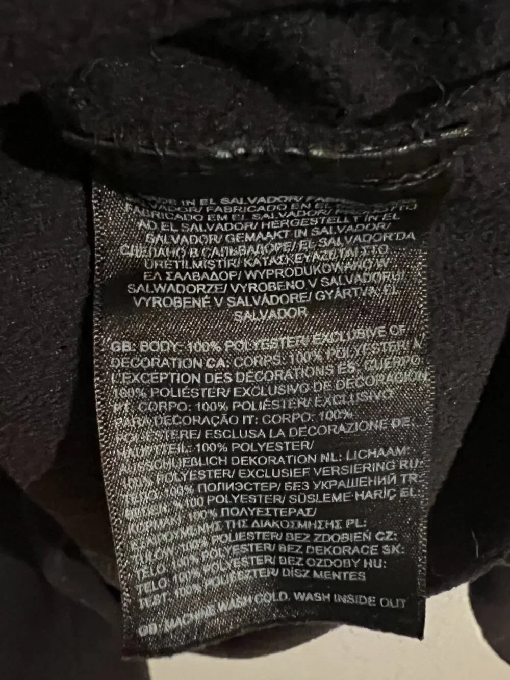 The North Face TKA Glacier crew neck fleece in black